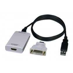 USB 2.0 to HDMI/DVI Adapter