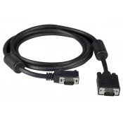 90 Degree Left Angled to Straight Connector VGA Cables, Male-to-Male