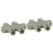 ST-ST Duplex Multimode Fiber Optic Coupler