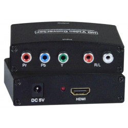 YPbPr Component Video + Stereo Audio to HDMI Converter YPbPr Component Video + Stereo Audio to HDMI Converter