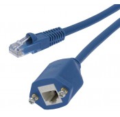 CAT6 Panel Mount Extension Cable