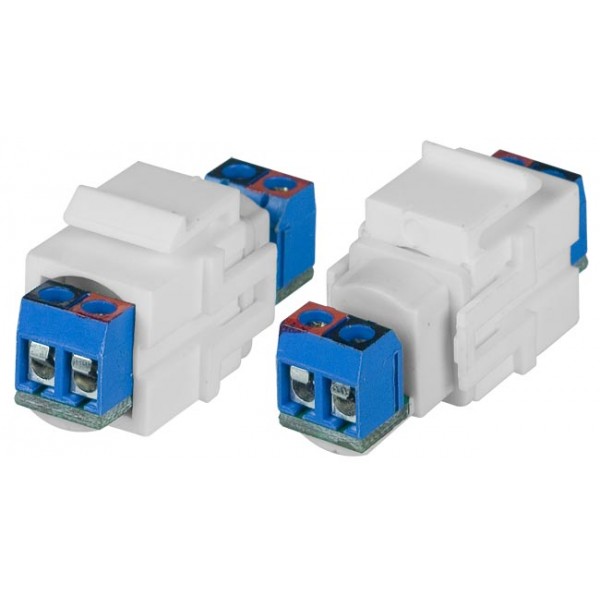 Speaker Terminal Keystone Jack Solderless Connector Type