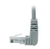 CAT6 Up Angle to Straight Patch Cords: 3/5/7 Feet