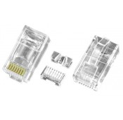 CAT6a Stranded RJ45 Plug for 24-26 AWG Cable