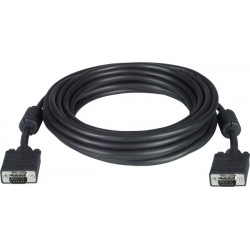 Plenum VGA Monitor Cable, Male to Male