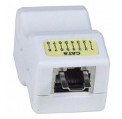 CAT6 RJ45 Shielded Inline Coupler with Lock