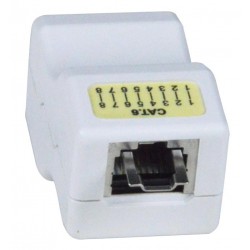 CAT6 RJ45 Shielded Inline Coupler with Lock