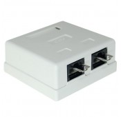 CAT6 Surface Mount Box with Lock