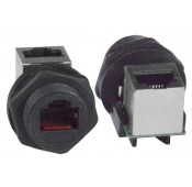 CAT5e Waterproof RJ45 Up Angle Coupler, Case Side