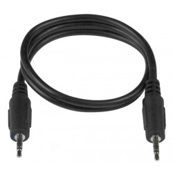 2.5mm Stereo Audio Cables, Male to Male