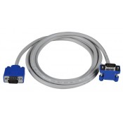 Up Angled to Straight Connector VGA Cables, Male-to-Male