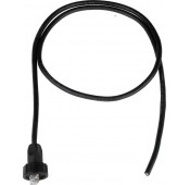 Waterproof CAT5e Cables with Attached Cable Shield 13/16" - 28 UN threading, 2 Meters
