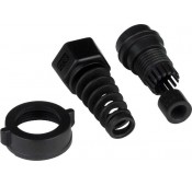 Waterproof Cable Side Long Cable Gland with Strain Relief 15/16" - 20 UNEF threading