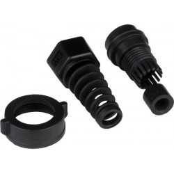Waterproof Cable Side Long Cable Gland with Strain Relief 15/16" - 20 UNEF threading Waterproof Cable Side Long Cable Gland with Strain Relief 15/16" - 20 UNEF threading