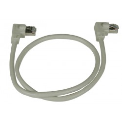 CAT6 Right Angle to Right Angle Shielded Patch Cords, 24AWG CAT6 Right Angle to Right Angle Shielded Patch Cords, 24AWG