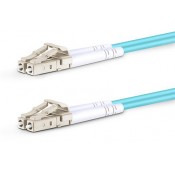 10-Gigabit LC-LC Duplex Multimode Fiber Optic Patch Cables, OM3 50-Micron