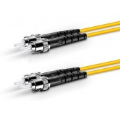 ST-ST Duplex Singlemode Fiber Patch Cables, 9-Micron