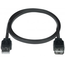 Super Flat USB 2.0 Cables, Male A to Female A