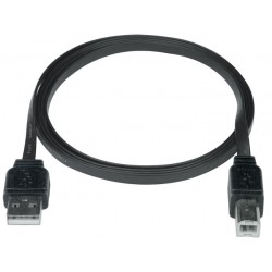 Super Flat USB 2.0 Cables, Male A to Male B