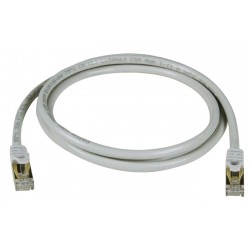 CAT7 Patch Cords, 28AWG, Gray 