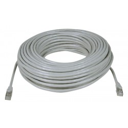 CAT7 30M Patch Cord, 26AWG, Gray