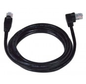 CAT5e Right Angle to Straight Patch Cords, Operating Temperature Range: 32 to 140°F (0 to 60°C)