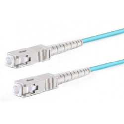 10 Gigabit OM3 SC-SC Simplex Multimode LSZH Fiber Optic Patch Cables