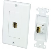 Single HDMI Wall Plate