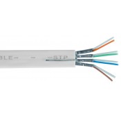 CAT7 Super Flat Stranded Bulk Cable - 250 ft