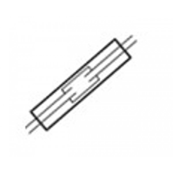 Hoffman P4R1 Parallel Splice Connector – 250-Pack, 4 AWG Copper Wire, Solderless Crimp