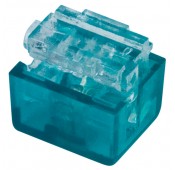 2-Wire Bridge Tap Connector, 21-26 AWG Wires, Polycarbonate Shell