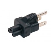 NEMA 5-15P to IEC 320 C5 Power Plug Adapter