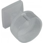 S-Video MiniDIN 4-pin Female Connector Covers, Clear