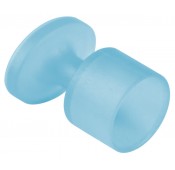 S-Video MiniDIN 4-pin Female Connector Covers, Blue