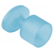 S-Video MiniDIN 4-pin Female Connector Covers, Blue
