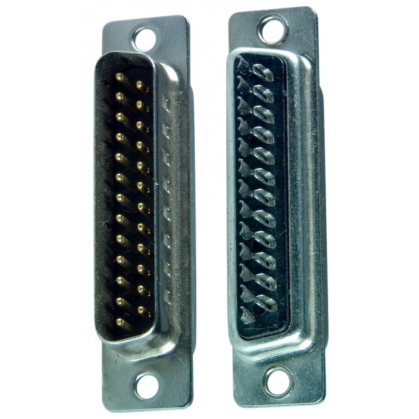 thumbnail image 2 of Jienk 4PCS DB37 RS232 Serial D-SUB Solder Cup Connectors, Gold Plated Joints RS232 Serial Port 37Pin D Sub Couplers(Male X 2, Female X 2 2 of 13