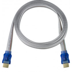 Flat HDMI Interface Cable, Male to Male, 30 AWG