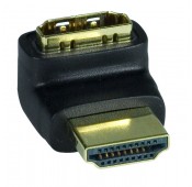 HDMI Type A Up Angle Adapter, Male to Female