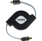 Retractable Flat HDMI Interface Cable, Male to Male