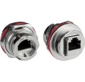 CAT5e Quick Release Case Side Metal Shielded Waterproof RJ45 Connector with Jack