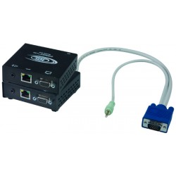 VGA + Audio Extender via CAT5 cable, 300'