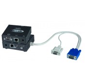 VGA + RS232 Extender via CAT5 cable, 600'