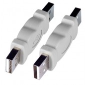 USB 2.0 Type A Gender Changer, Male to Male