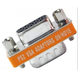 DB9 Male to 15HD Female Adapter DB9 Male to 15HD Female Adapter