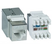 CAT6 Mini Horizontal Keystone Jack, Shielded