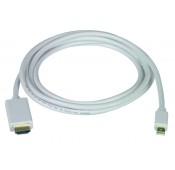  Mini DisplayPort to HDMI Adapter Cable, Male to Male, 4K