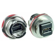 Quick Release Case Side Metal Shielded Waterproof USB Connector