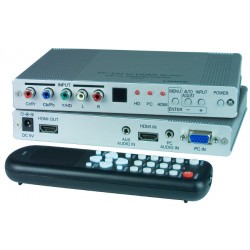 VGA/Component Video/HDMI Scaler/Converter VGA/Component Video/HDMI Scaler/Converter