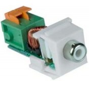 Composite RCA Video Audio Balun via CAT5