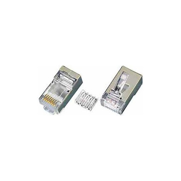 RJ45 Plug CAT6 connector stranded wire shielded
